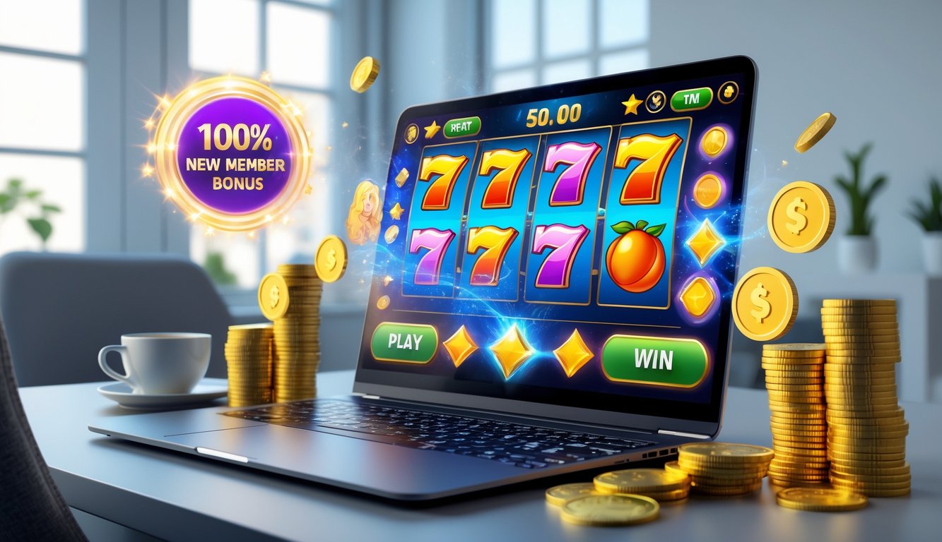Bandar Slot Online Mudah Maxwin: Bonus New Member 100 dan Fitur Terlengkap yang Menarik